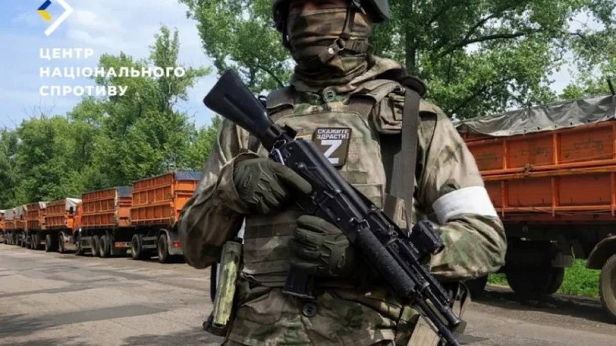 З окупованої частини запорізького краю окупанти масово вивозять ресурси