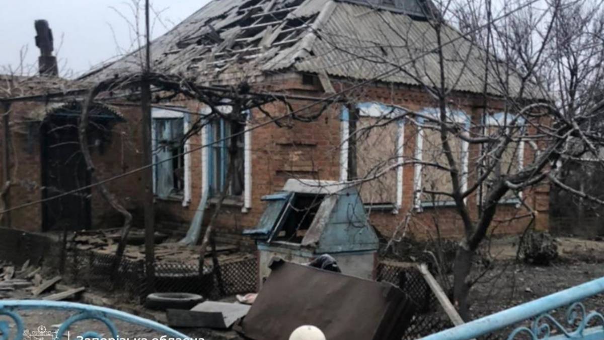 Впродовж доби окупанти завдали 405 ударів по 7 населених пунктах Запорізької області