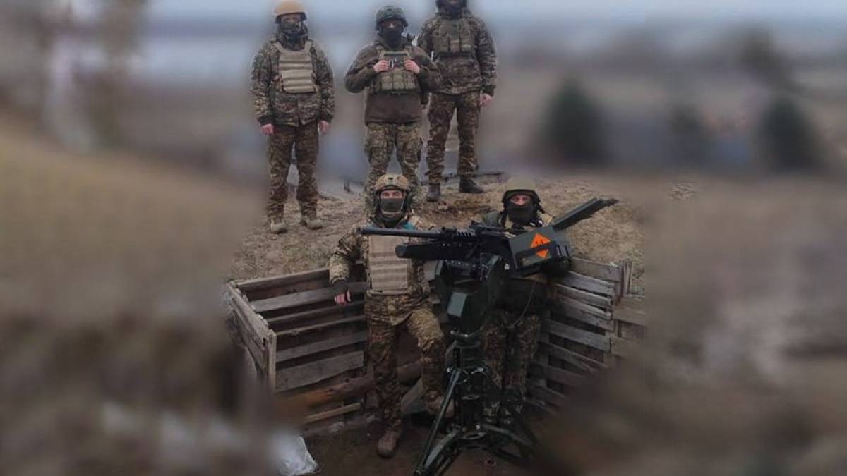 Запорізькі нацгвардійці знищили ворожий безпілотник типу «Shahed-136» під час масованої атаки на Запоріжжя