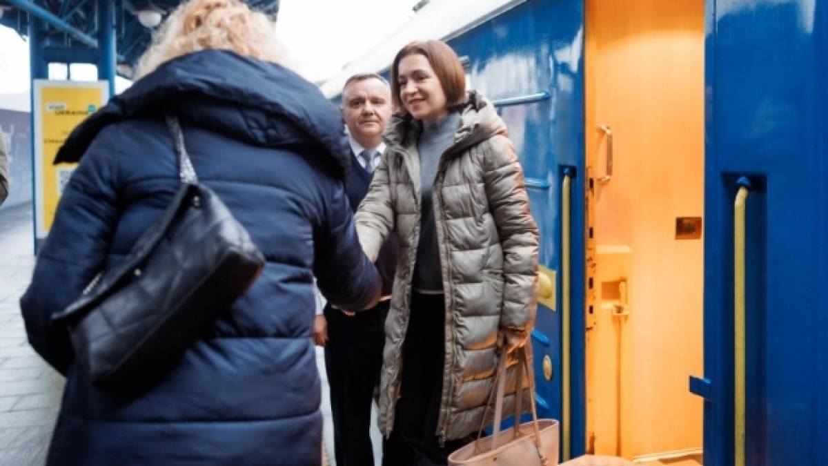 Президентка Молдови Мая Санду прибула з візитом до Києва