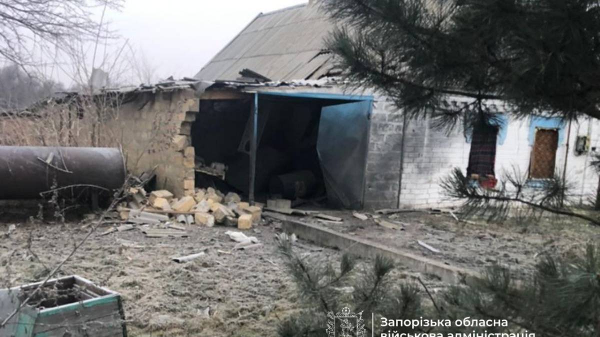 Впродовж доби окупанти завдали 191 удар по 13 населених пунктах Запорізької області