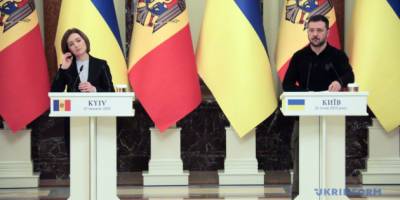Зеленський і Санду виступили зі спільною заявою