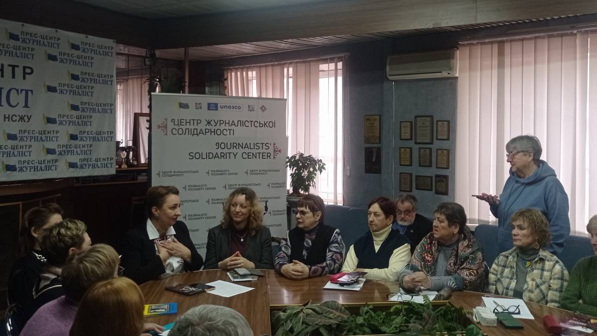 Центр журналістської солідарності приймав гостей із театру