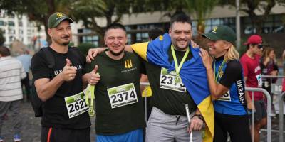 Ветерани під час марафону збирали кошти на імпланти  для поранених військових