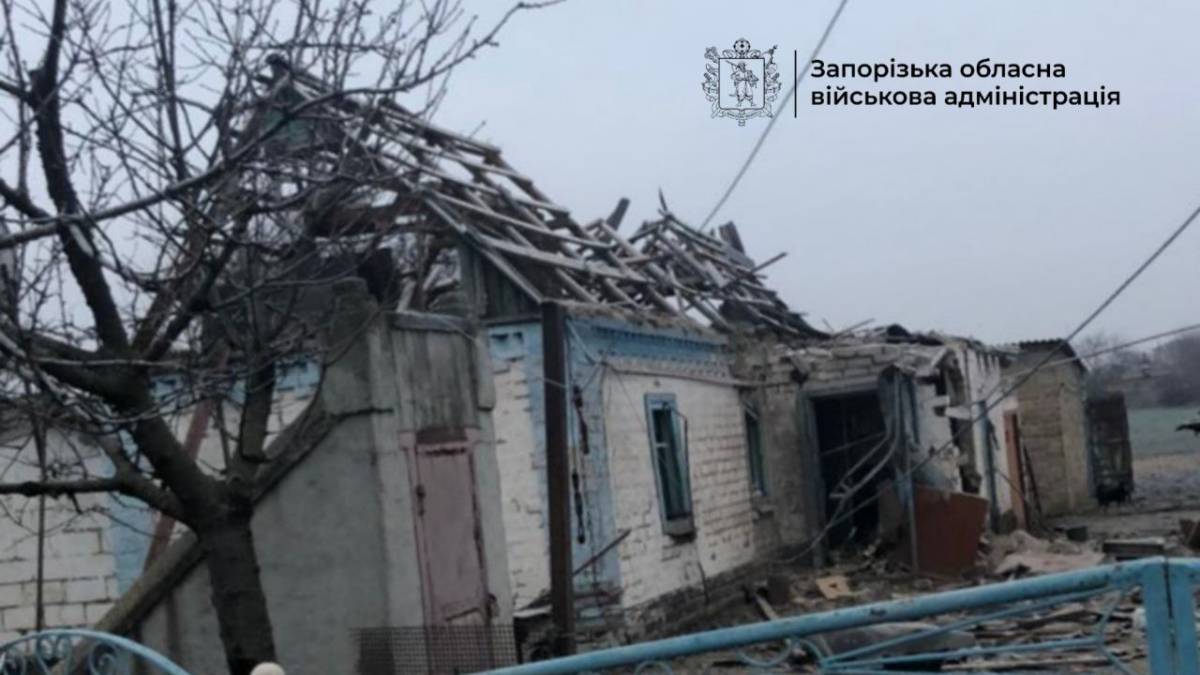 Впродовж доби окупанти завдали 325 ударів по 13 населених пунктах Запорізької області