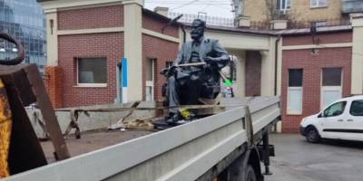 У Києві демонтували пам’ятник Івану Павлову
