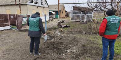 Екологи обстежили наслідки ворожої атаки в с. Біленьке Запорізької області