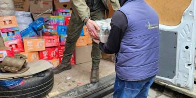Енергодарські волонтери привезли в Запоріжжя сухпайки, медикаменти та інші потрібні фронту речі