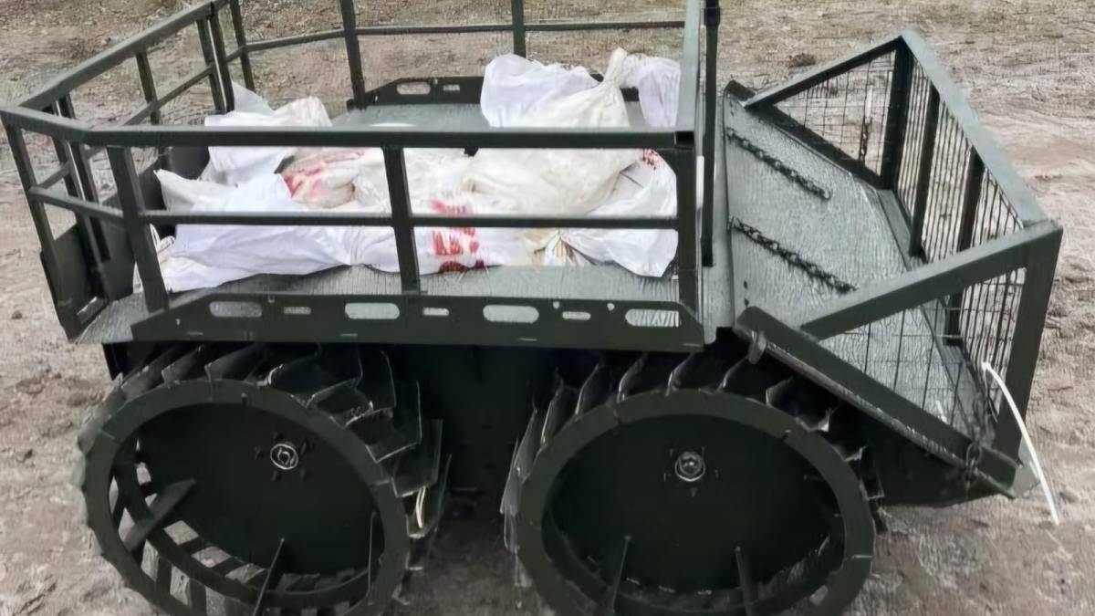 Робота-логіста «Змія» допустили до експлуатації в ЗСУ: евакуація поранених та техніки