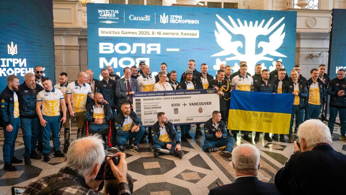 Україна на Invictus Games-2025: національна команда вирушила до Канади