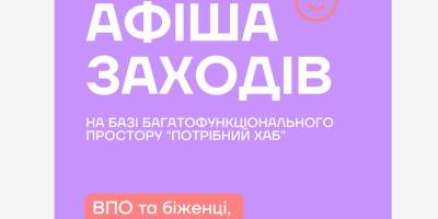 Що пропонує «Потрібний хаб» на Історичній для ВПО?