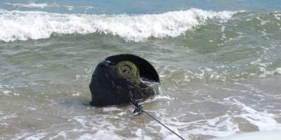 На узбережжя Одещини знову винесло морську міну