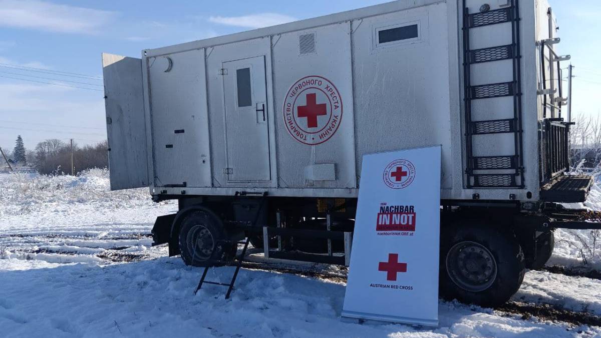 На Запоріжжі працює «лазня на колесах» (фото, відео)