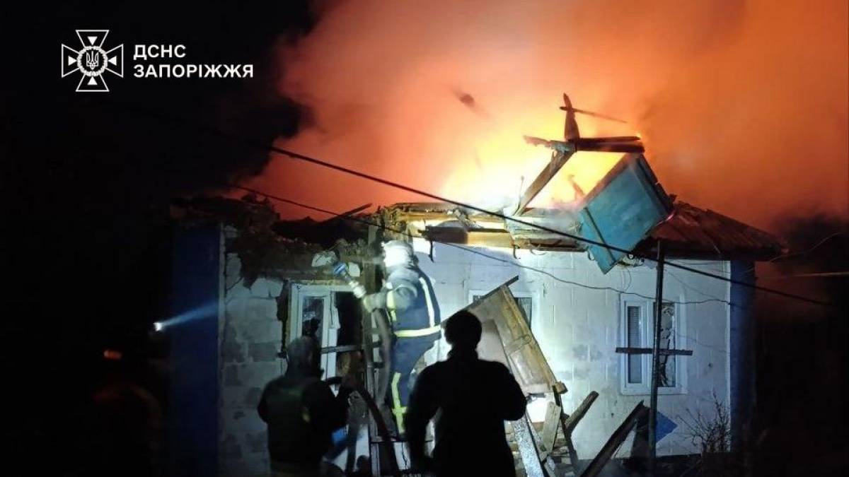 ДСНС Запорізької області: ліквідація наслідків ворожих обстрілів 9 лютого
