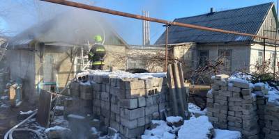 🚒10 лютого о 8:57 сталася пожежа в одному із населених пунктів Запорізького району