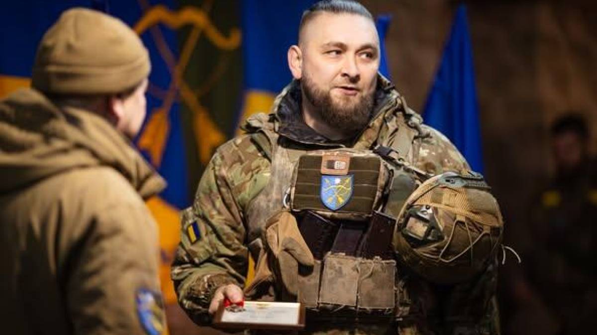 Захисник із Запоріжжя нагороджений Почесним знаком «Золотий хрест»