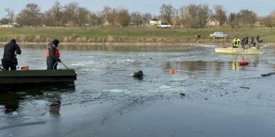На Херсонщині завершена пошукова операція з розшуку тіл дітей, які провалилися під криг