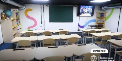 Продовжується облаштування укриттів у школах