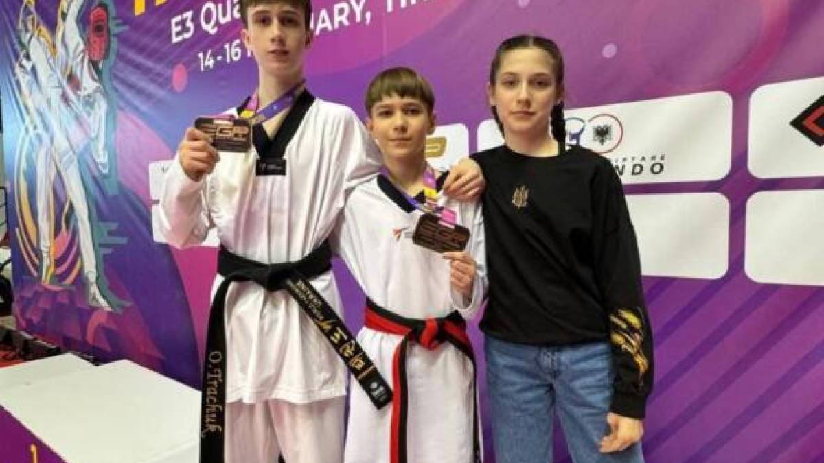 Дві бронзи з тхеквондо на European Grand Prix!