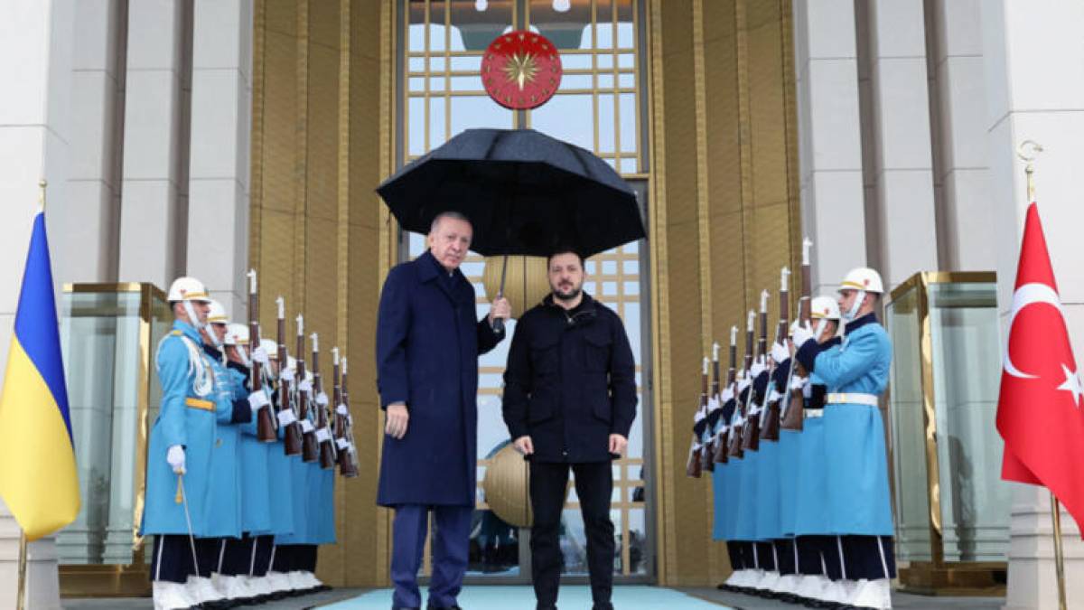 Зеленський в Анкарі зустрівся з Ердоганом