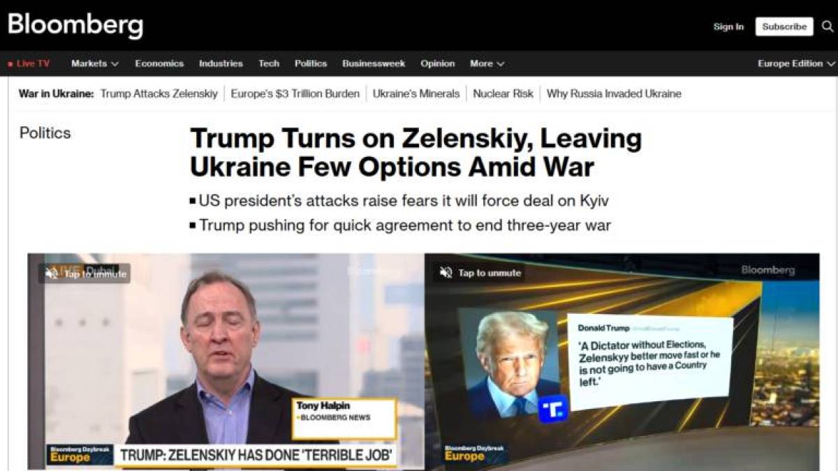 Президент США Дональд Трамп не залишає Україні хороших альтернатив