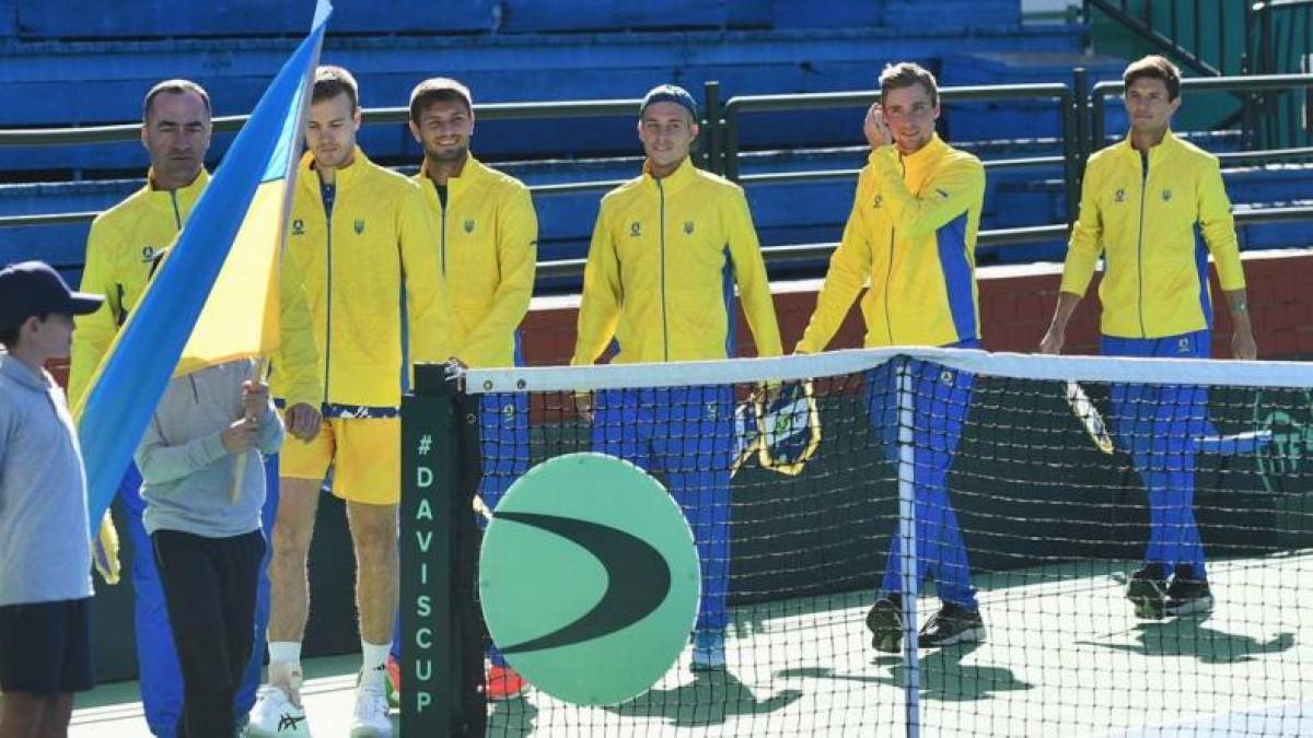 Відомий наступний суперник українських тенісистів у Кубку Девіса