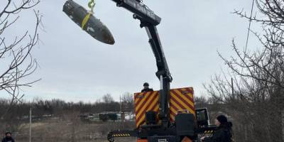 Запоріжжя: сапери ДСНС знешкодили небезпечну авіабомбу вагою півтонни