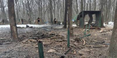У Харкові ворожий БпЛА атакував «Фельдман екопарк»: загинули тварини, є руйнування