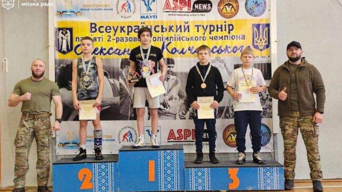 Юний запорізький борець здобув «золото» всеукраїнського турніру