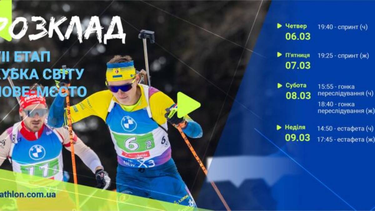 Кубок світу з біатлону. Сьогодні в Нове-Мєсто — жіночий спринт (19.25)