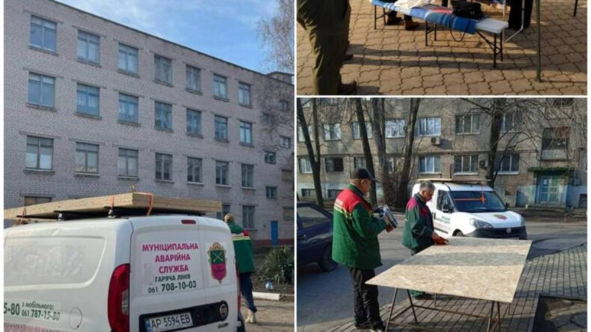 Комунальники «закрили» вікна у двох багатоповерхівках