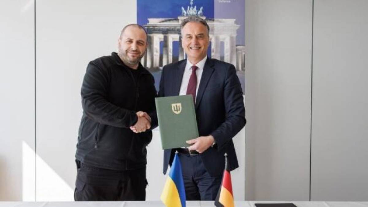 Україна та Німеччина підписали меморандум, який дозволить посилити спроможності української ППО