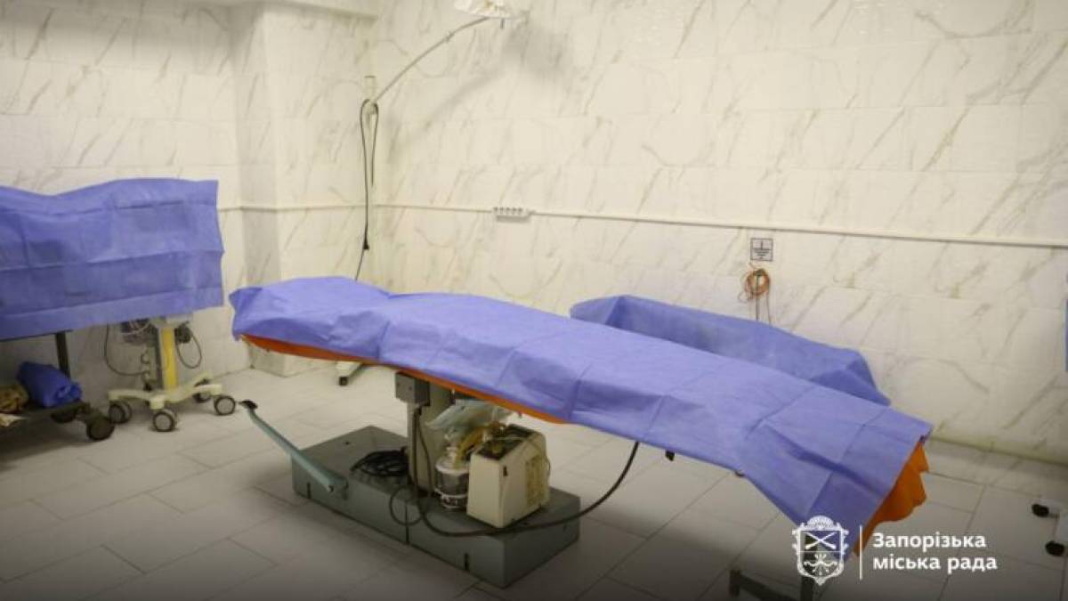 У дитячій лікарні Запоріжжя облаштовують укриття (фото)