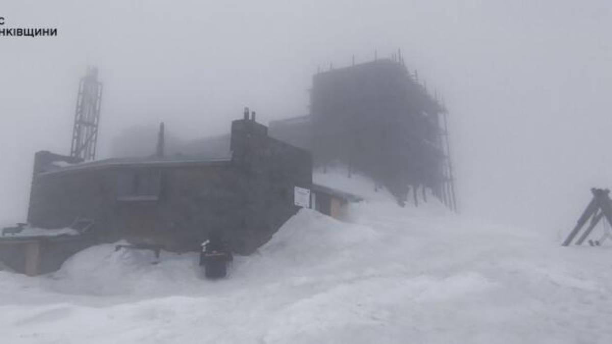 У Карпатах почався шторм: синоптики оголосили І рівень небезпеки