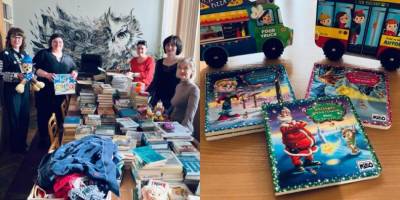 Запорізька обласна бібліотека отримала книжки від львів’ян та дарунки з Польщі для малечі
