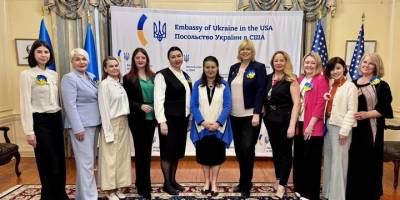 Українська жіноча дипломатія: зустрічі в Посольстві України в США