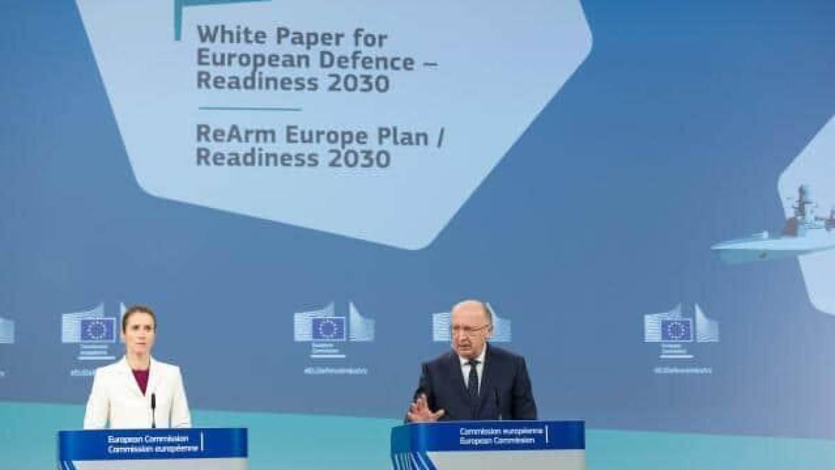 Єврокомісія представила «Білу книгу з питань європейської оборони – Готовність 2030»