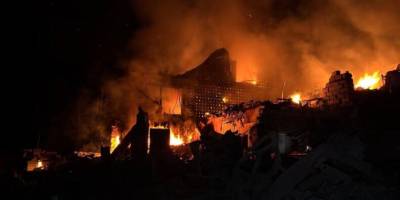 У Запорізькому районі внаслідок ударів КАБами виникло кілька пожеж, – повідомили в ДСНС
