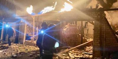 Спасатели показали фото последствий ночной атаки Запорожья и района