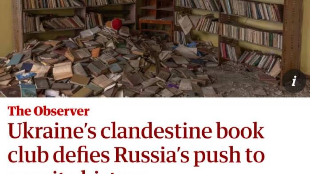 Українські підлітки створили в окупації підпільний книжковий клуб, – Guardian