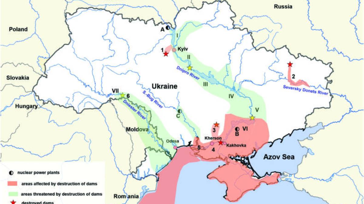 Оголене Каховське водосховище спрацювало як токсична «бомба уповільненої дії», – Science