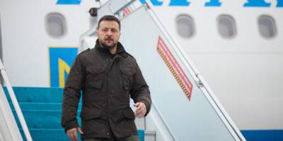 Президент  Зеленський прибув до Франції