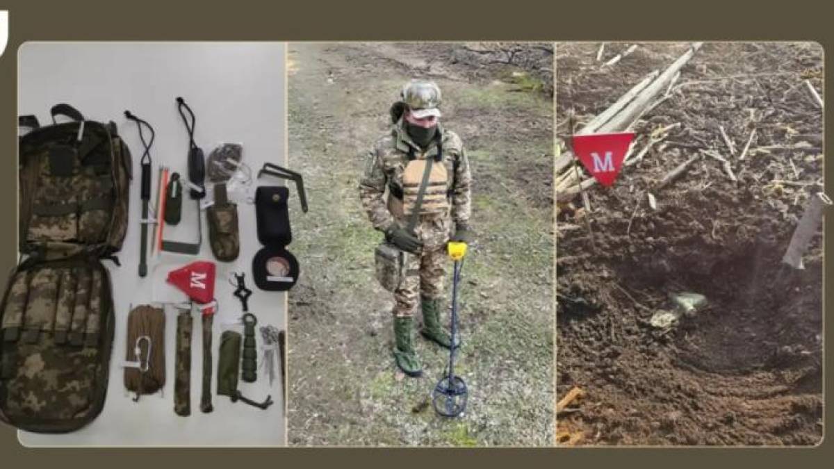 Міноборони кодифікувало вітчизняний індивідуальний набір для розмінування