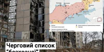 Черговий список “безхозної” нерухомості від окупантів на ТОТ Запоріжжя