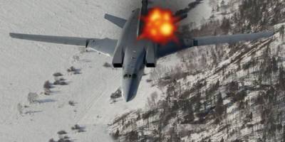 У рф знову розбився стратегічний  бомбардувальник Ту-22М3