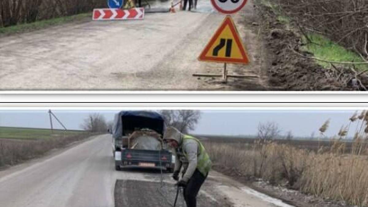 На Запоріжжі почали ремонт прифронтових доріг