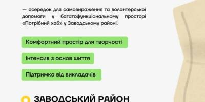 За допомоги благодійників у Запоріжжі з’явилася професійна майстерня шиття