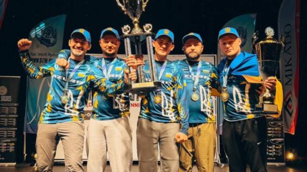Українські рибалки — абсолютні чемпіони світу з берегової риболовлі на штучні приманки спінінгом.