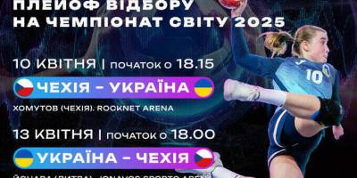 Сьогодні гандболістки збірної України зіграють з Чехією перший матч у відборі на ЧС-2025