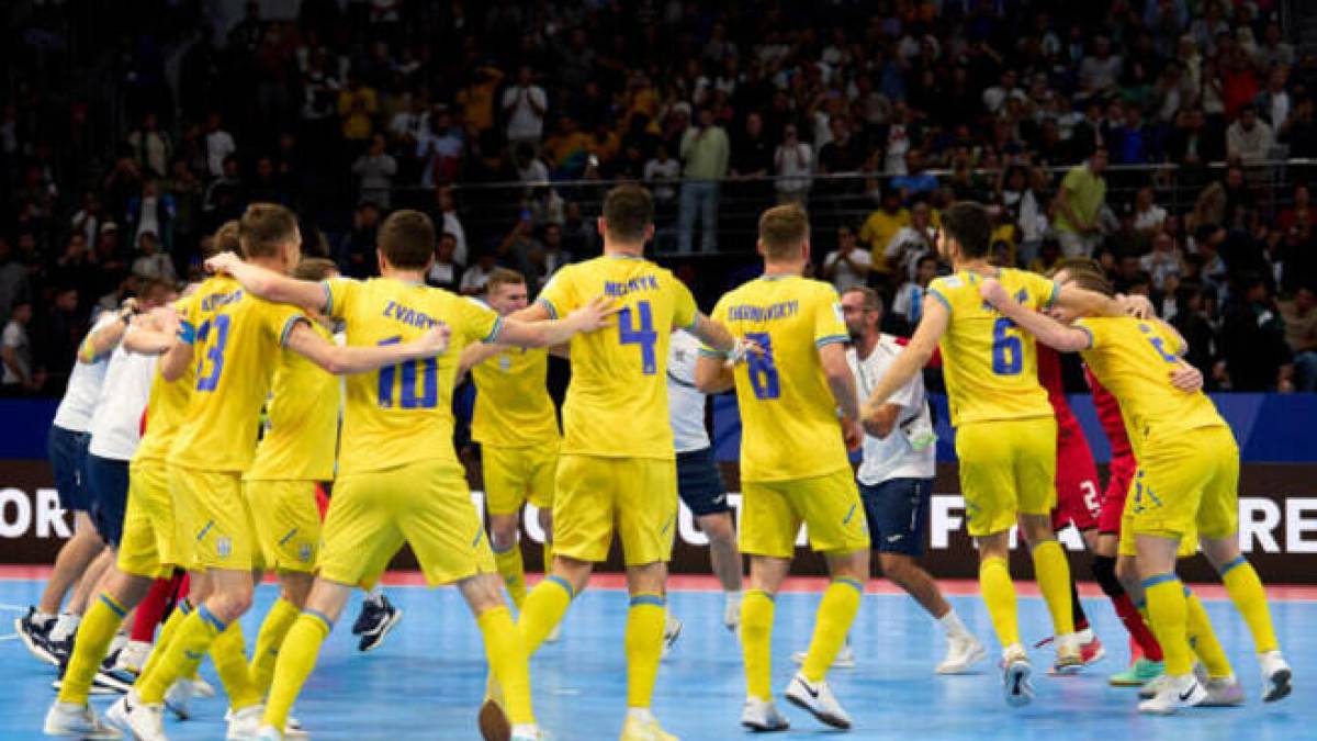 Збірна України з футзалу достроково здобула путівку на чемпіонат Європи-2026